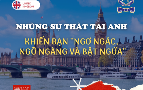 Những sự thật tại Anh khiến bạn ''ngỡ ngàng ngơ ngác đến bật ngửa''