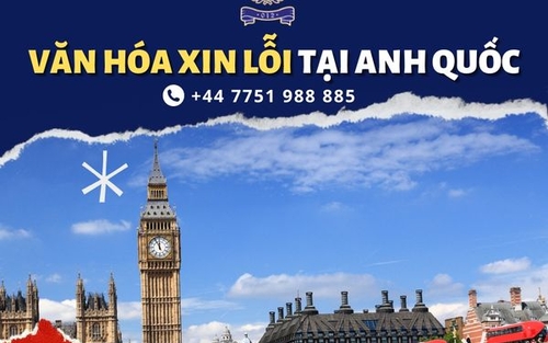 Văn hóa Xin lỗi tại Anh Quốc