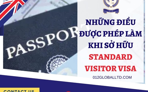 Những điều được phép làm khi sở hữu Standard Visitor Visa