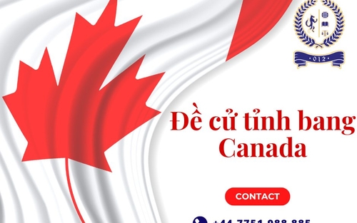 CHƯƠNG TRÌNH ĐỀ CỬ TỈNH BANG CANADA